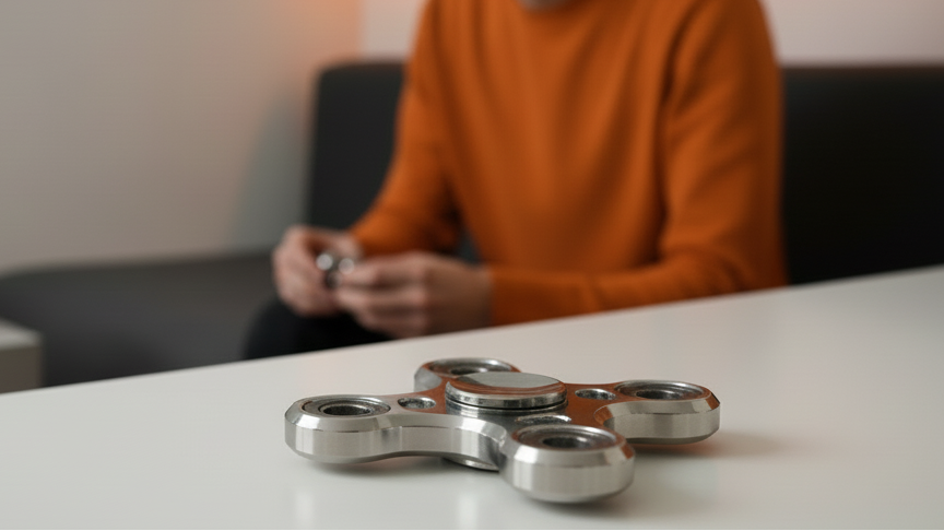 FokusForge Hero - Metal Fidget Spinner